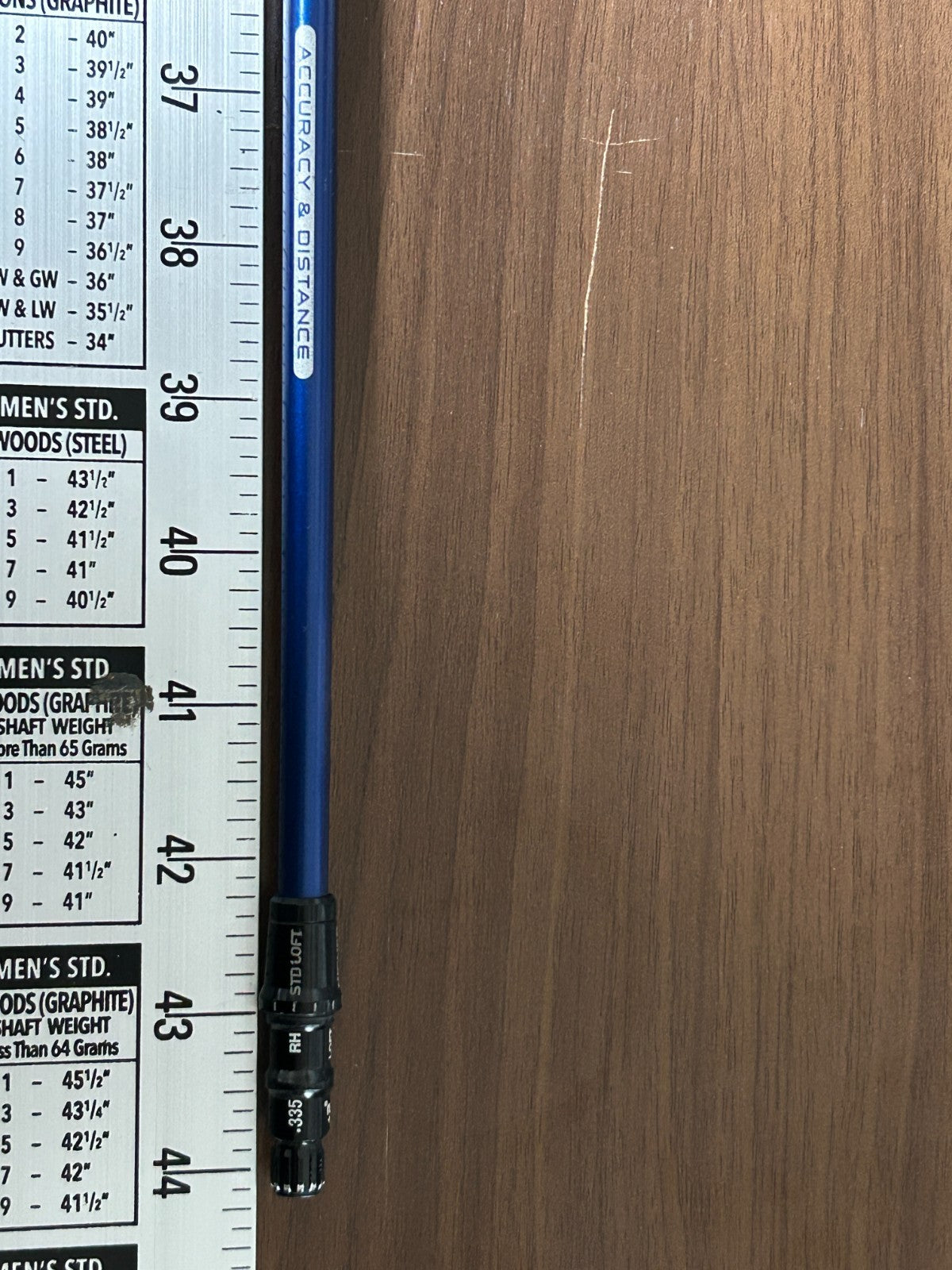 Graphite Design TOUR AD VR 6 S Driver Shaft 44.125 in TaylorMade Adapter *209522