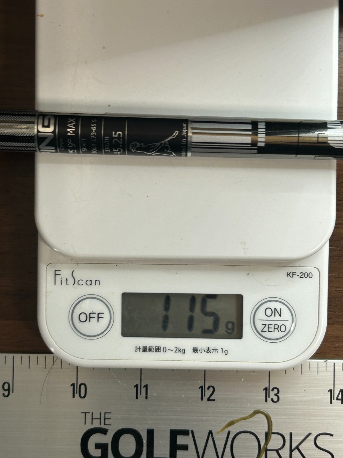 PING TOUR 173 65 Stiff Driver Shaft 44.125 in Ping G425 Adapter *289322
