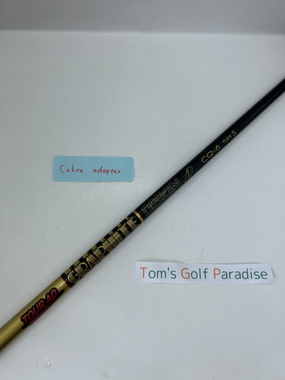 Graphite Design TOUR AD CQ 6 S Driver Shaft 43.75 in Cobra Adapter *32460