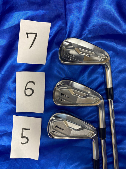 Srixon ZX7 Mk II Forged Iron Set 5 PW 6pcs MODUS3 TOUR 120 Stiff RH 398211