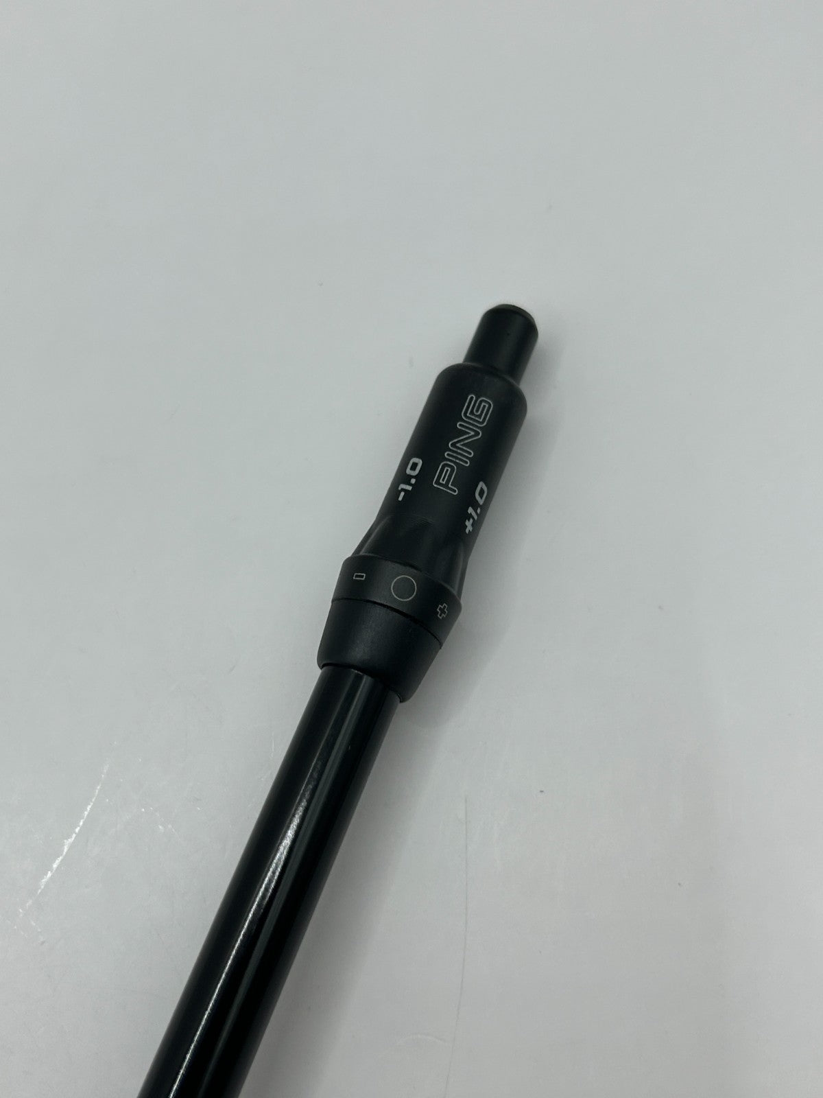 PING ALTA J CB BLACK Stiff Driver Shaft 44.675 in Ping Adapter *304814