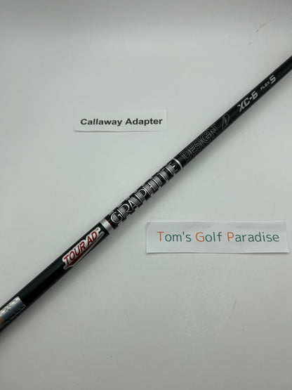 Graphite Design TOUR AD XC 6 Stiff Driver Shaft 44 in Callaway Adapter *21800