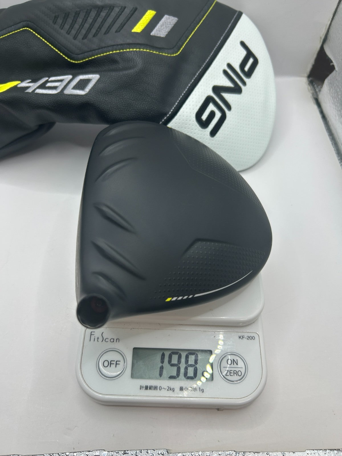 Ping G430 MAX 9.0 Driver Head Only with head cover right Handed 387323