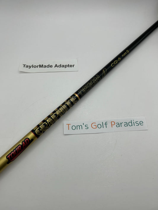 Graphite Design TOUR AD CQ 6 S Driver Shaft 44.125 in TaylorMade adapter *23340