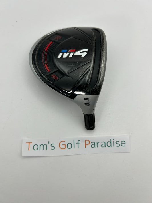 Taylormade M4 5W 18 Fairway Wood head only right handed golf from japan 34590