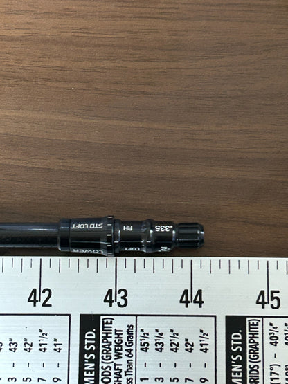 Graphite Design TOUR AD CQ 6 S Driver Shaft 44.125 in TaylorMade Adapter *233521