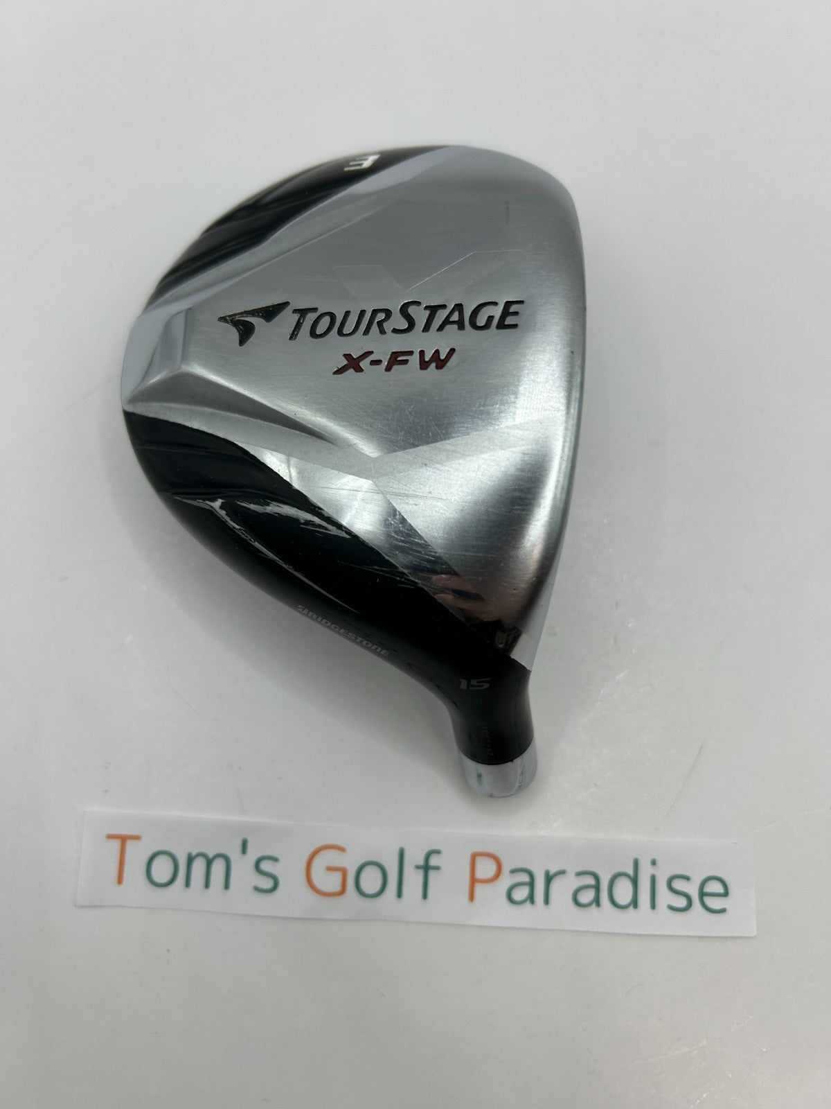 Bridgestone TourStage X-FW 3W 15 Fairway Wood Head Only RH From Japan 36020