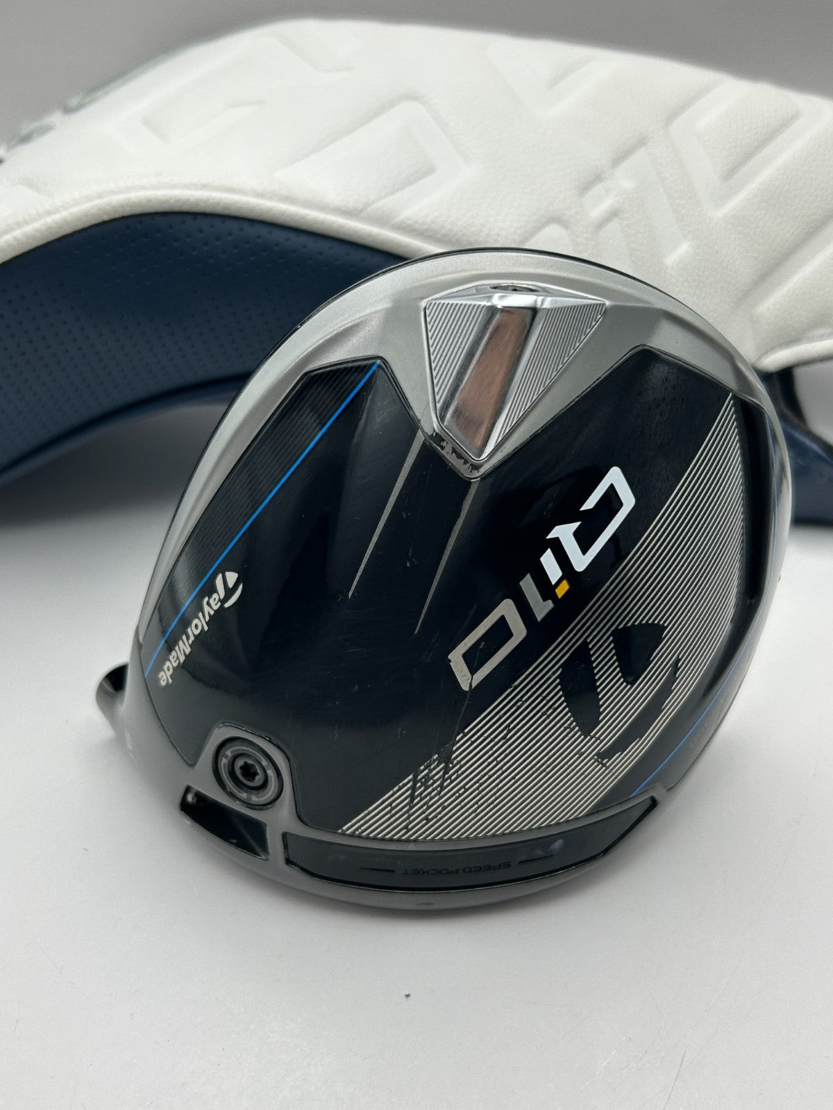 Taylormade Qi10 9.0 driver head only with head cover RH from japan 230516