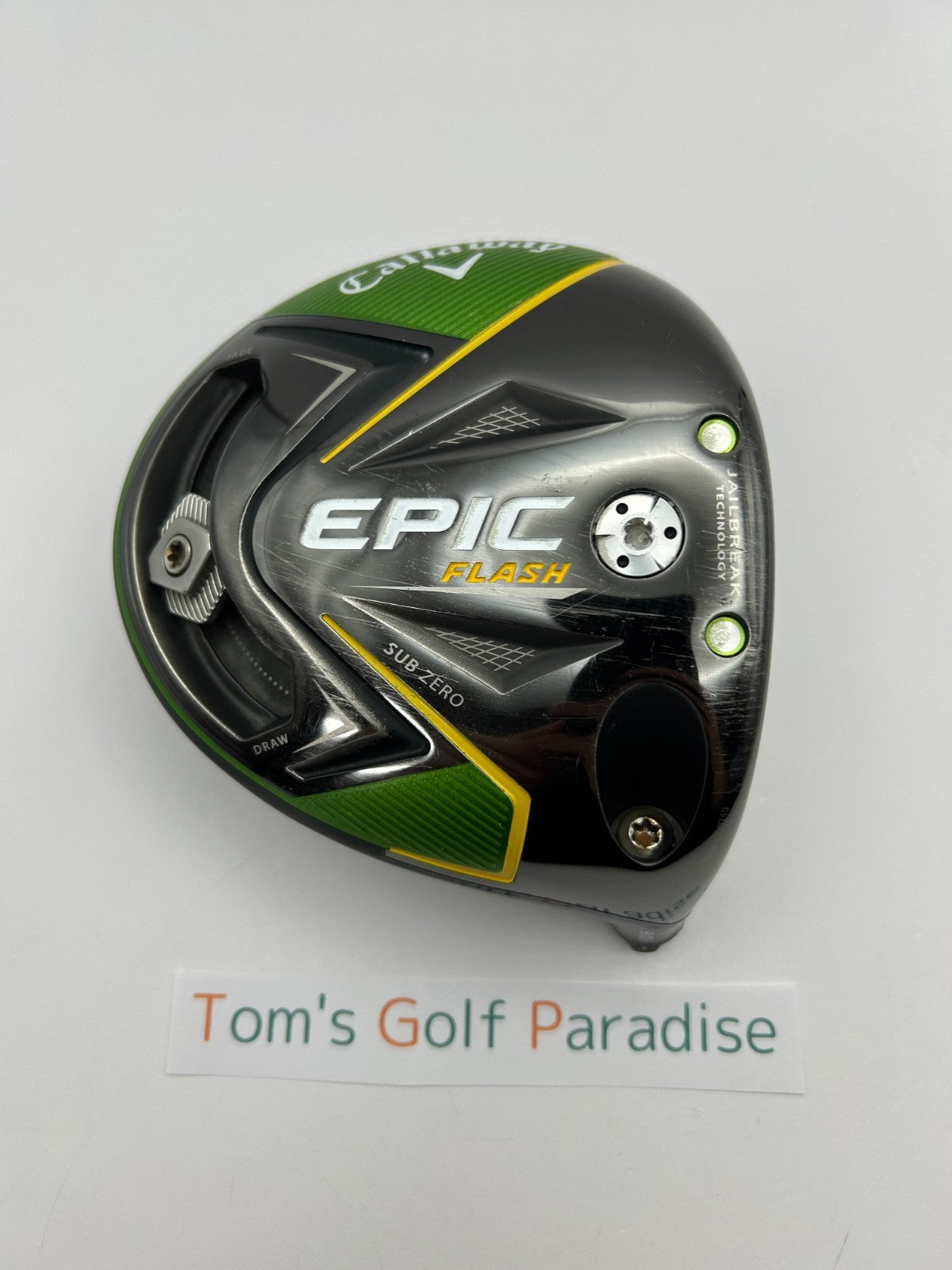 Callaway EPIC FLASH SUBZERO 9.0 driver head only Right-Handed from Japan 30680