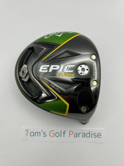 Callaway EPIC FLASH SUBZERO 9.0 driver head only Right-Handed from Japan 30680
