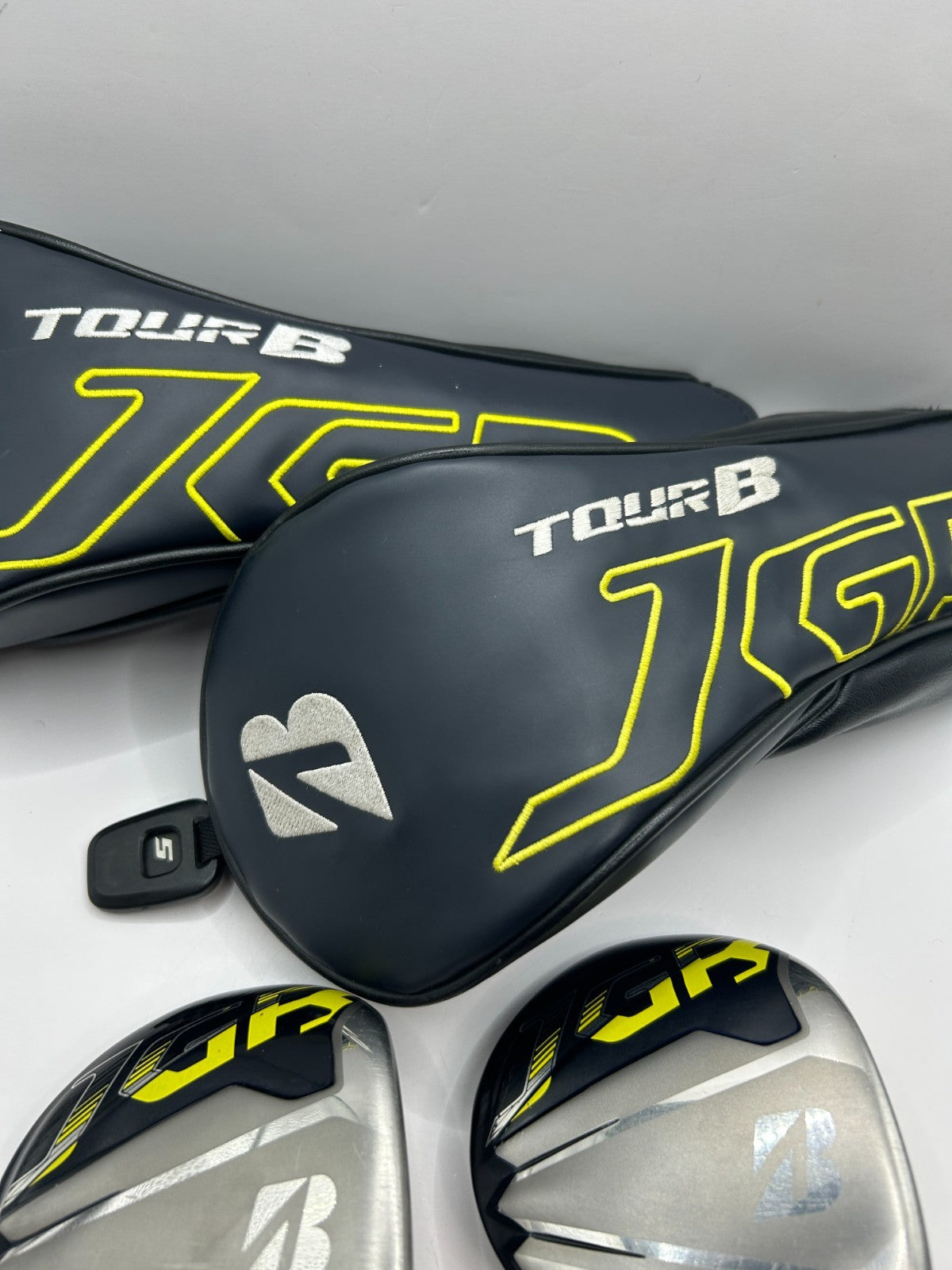Bridgestone TOUR B JGR 3W 5W Fairway Wood Heads Only Set Right Handed 38383