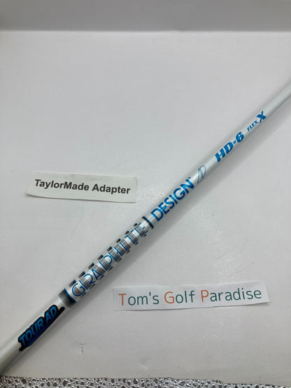 Graphite Design TOUR AD HD 6 X Driver Shaft 44.125 in TaylorMade Adapter *32810