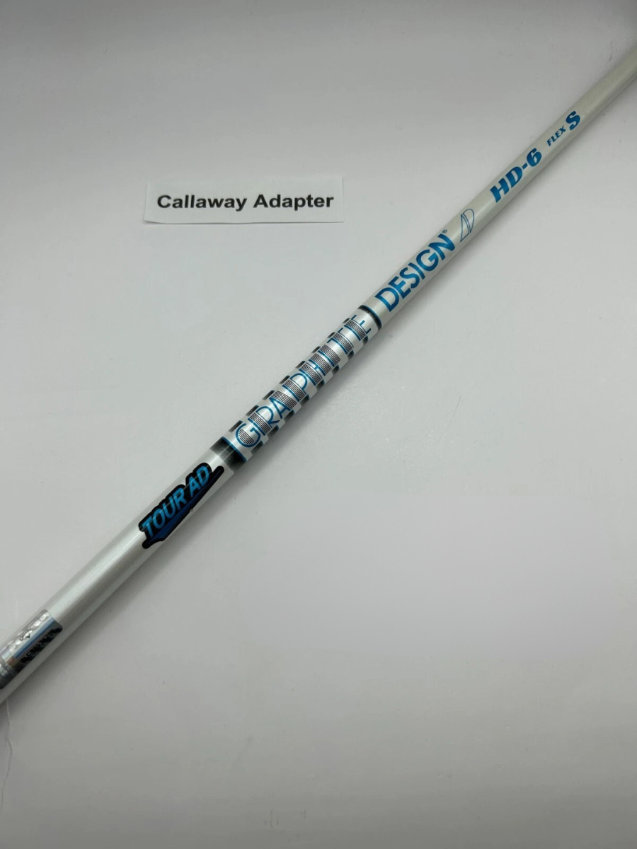 Graphite Design TOUR AD HD 6 Stiff Driver Shaft 44.125 in Callaway Adapter *11790