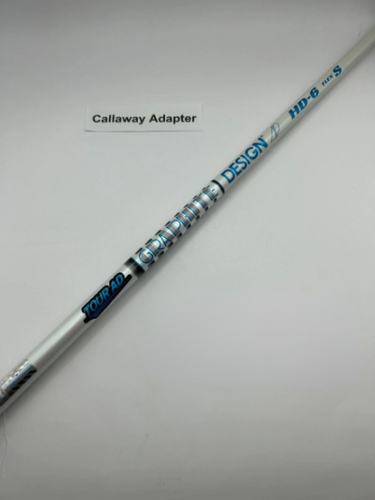 Graphite Design TOUR AD HD 6 Stiff Driver Shaft 44.125 in Callaway Adapter *11790