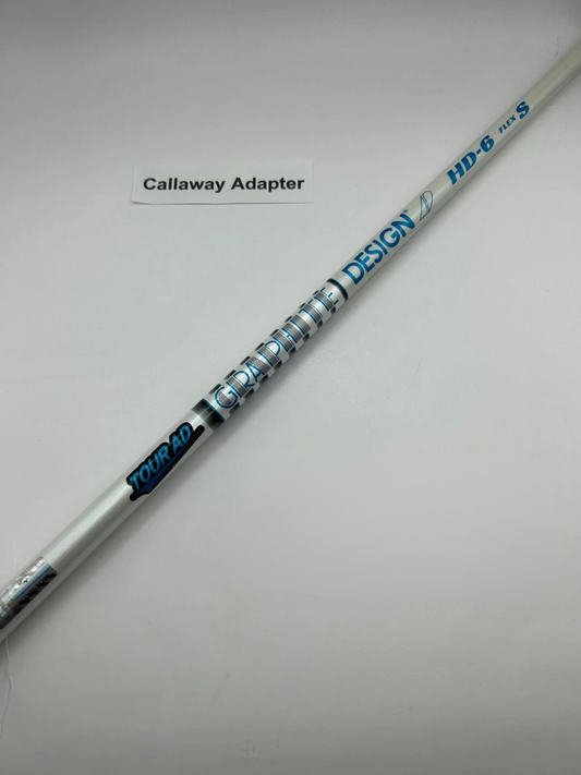 Graphite Design TOUR AD HD 6 Stiff Driver Shaft 44.125 in Callaway Adapter *11790