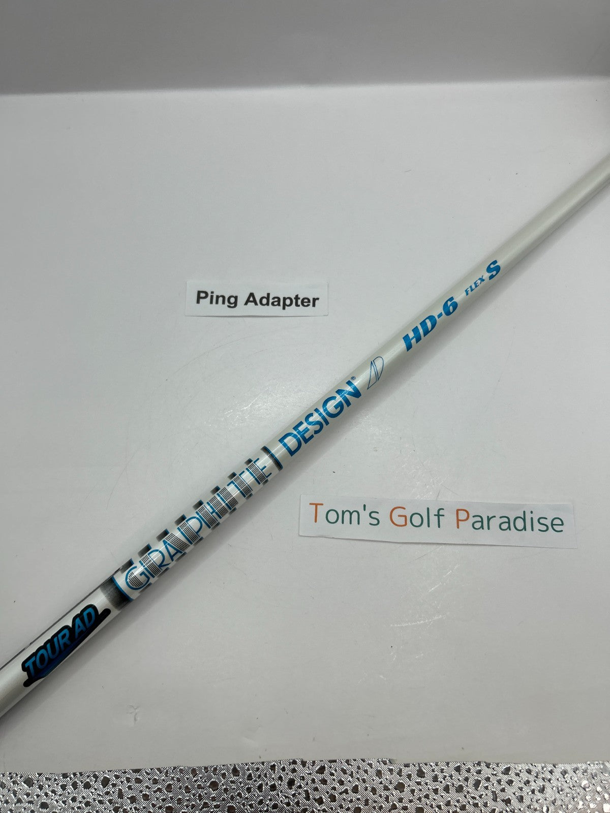 Graphite Design TOUR AD HD 6 Stiff Driver Shaft 44.125 in Ping Adapter *29730