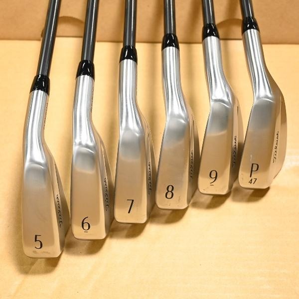 Titleist T250 Launch Spec 2025 Iron Set 5 PW 6 Clubs MMT AMC RED 65 R RH Used6