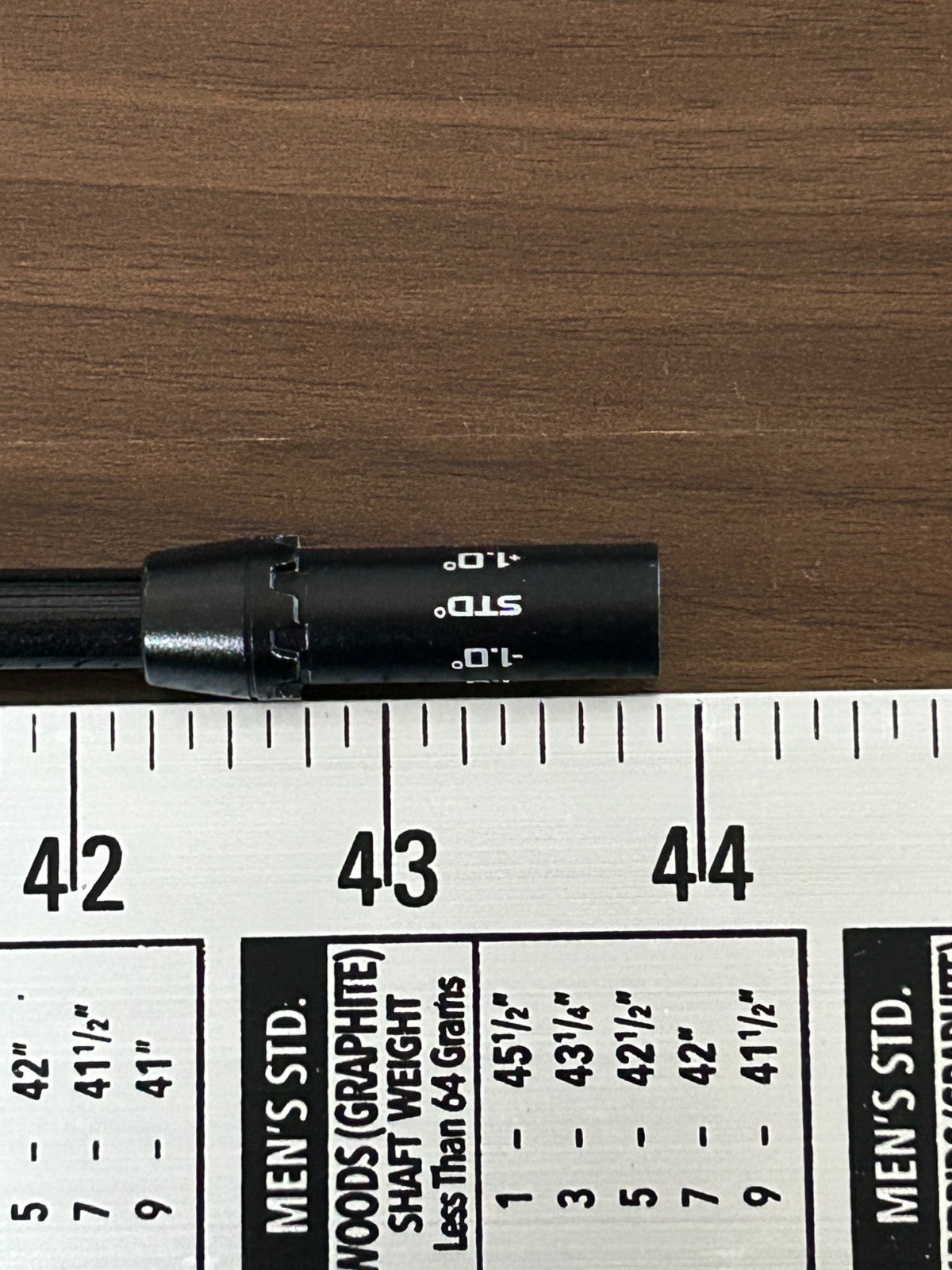 Graphite Design TOUR AD CQ 6 Stiff Driver Shaft 43.875in Cobra adapter *177419