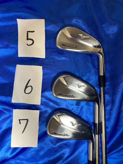 Mizuno Pro 225 Iron Set 5 PW 6 Clubs N.S.PRO MODUS3 Tour 120 Stiff RH Used 40248
