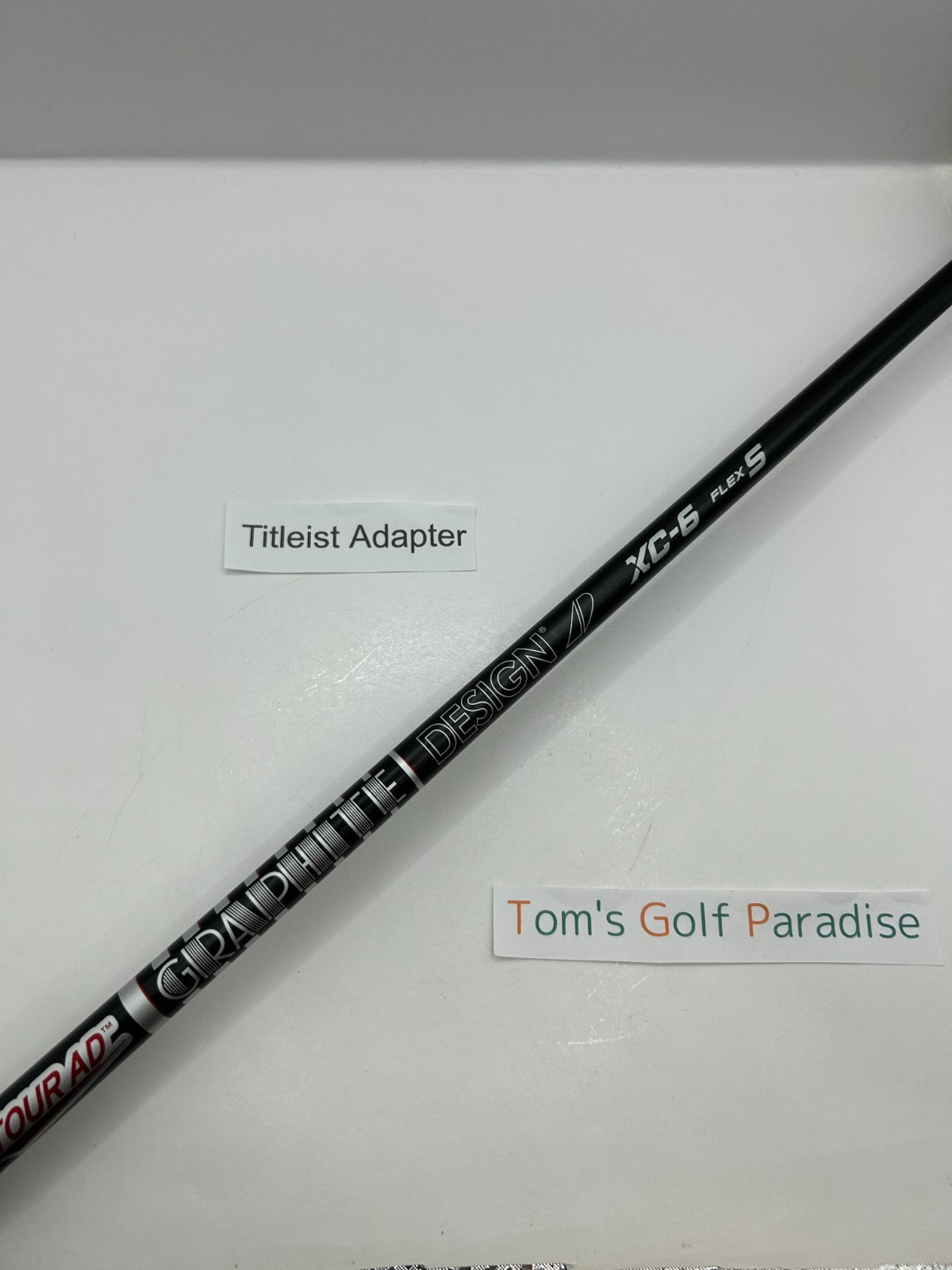 Graphite Design TOUR AD XC-6 Stiff Driver Shaft 44 in Titleist Adapter *26580