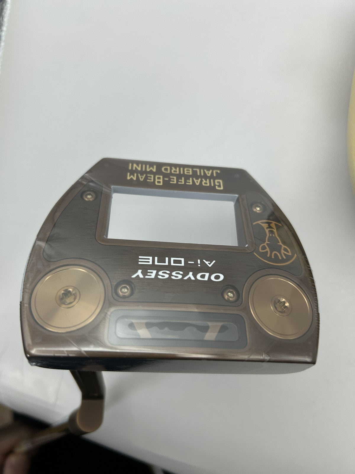Odyssey Ai ONE GIRAFFE BEAM JAILBIRD MINI Putter 34 in STROKE LAB 90 NEW3