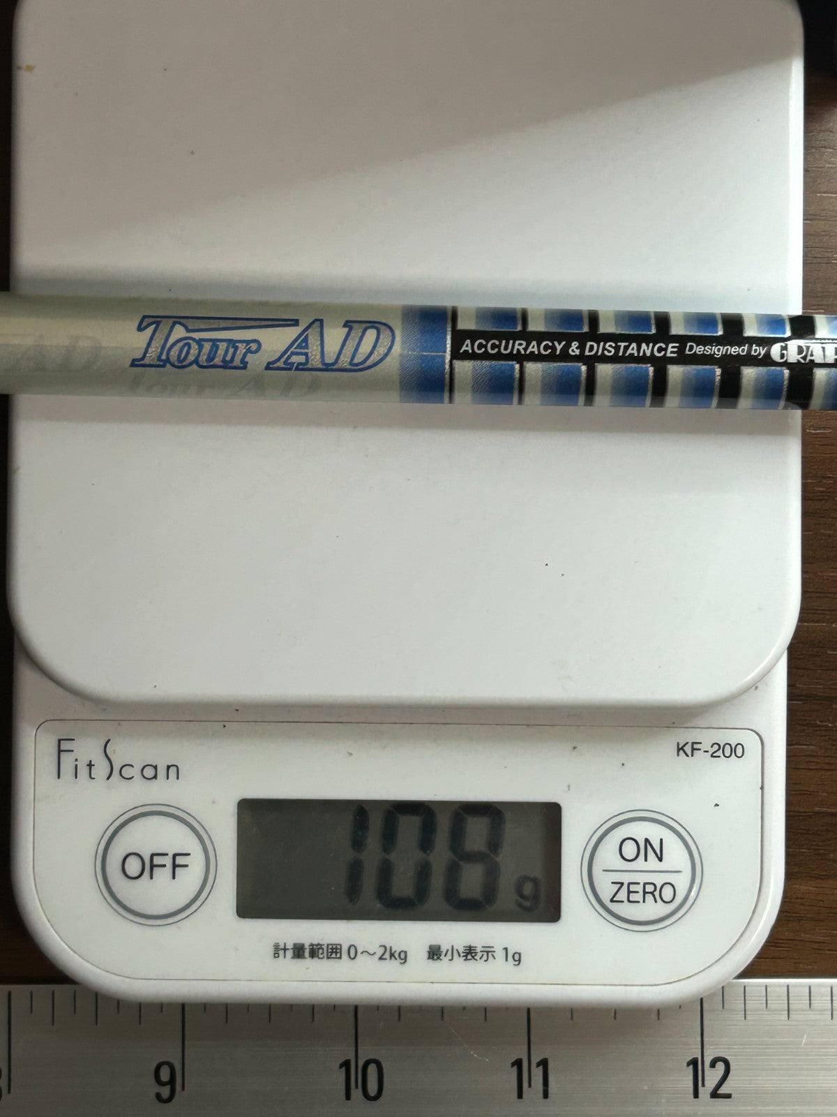 Graphite Design TOUR AD PT 6 SR Fairway Wood Shaft 41.5 in No adapter *246621