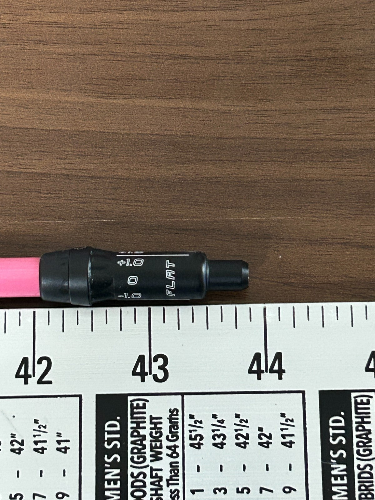 UST Mamiya The ATTAS PINK 5S Driver Shaft 43.875 in Ping Adapter *138720