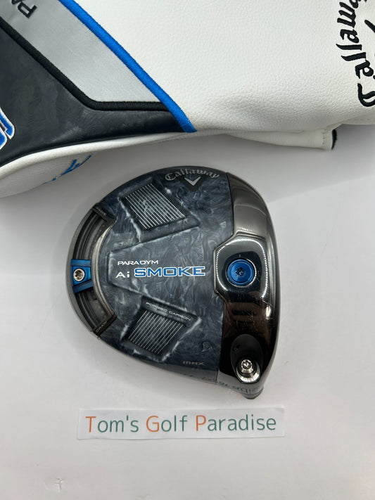 Callaway AI Smoke MAX 10.5 Driver Head Only RH With Head cover 39080