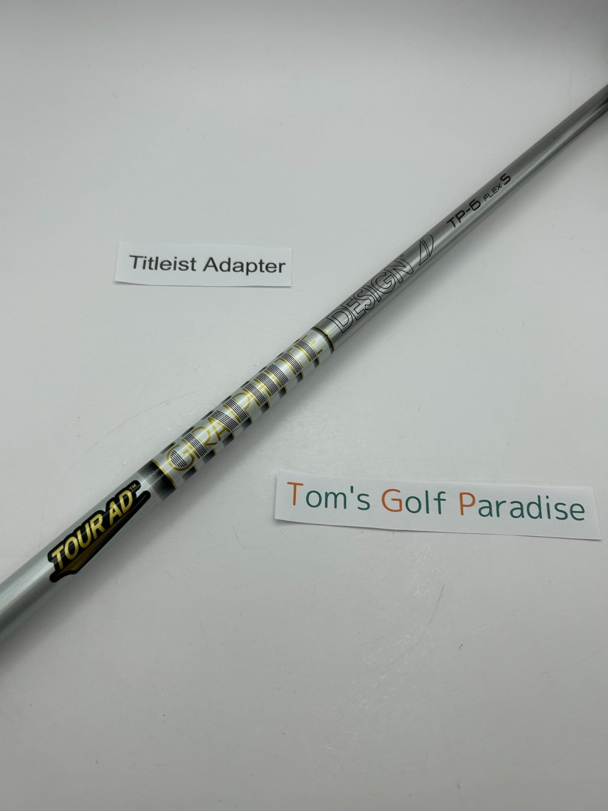 Graphite Design TOUR AD TP 6 Stiff Driver Shaft 44.125 in Titleist adapter *23130