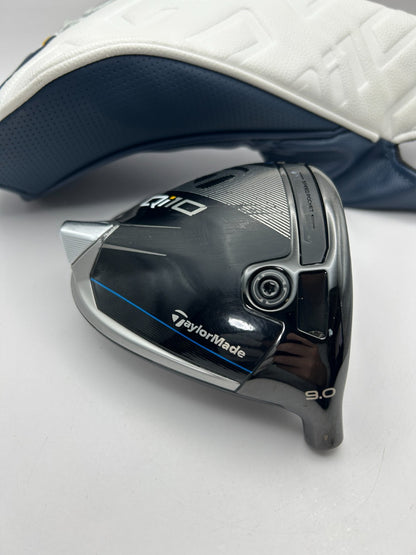 Taylormade Qi10 9.0 driver head only with head cover RH from japan 23051