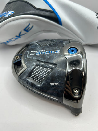 Callaway AI Smoke MAX 9.0 Driver Head Only RH With Head cover 39221