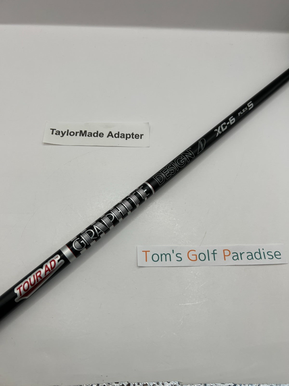 Graphite Design TOUR AD XC 6 S Driver Shaft 44.125 in TaylorMade Adapter *25220