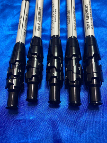 5pcs Mitsubishi TENSEI 50 for Callaway Stiff Driver Shaft 44.25 Adapter TV NEW2