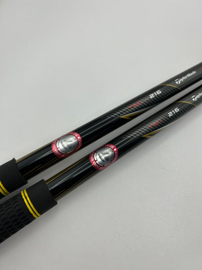 Mitsubishi M2 TM1 216 Stiff Fairway Wood shaft 2pcs Set 3W 5W TaylorMade *20405