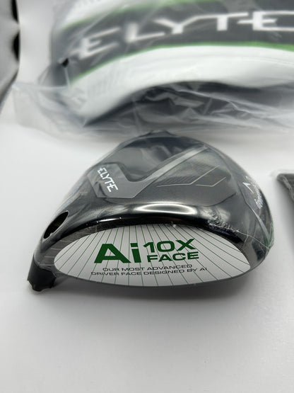 Callawau ELYTE X 10.5 Driver Head Only With Head Cover Right Handed New6