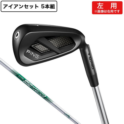 PING G740 Iron Set 5pcs 7 PW UW N.S.PRO 950GH neo Steel S Left Handed LH New0