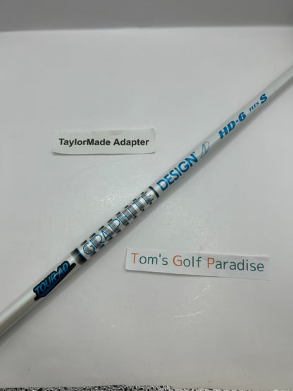 Graphite Design TOUR AD HD 6 S Driver Shaft 44.125 in TaylorMade Adapter *28200