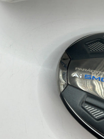 Callaway Paradym AI Smoke MAX 7W Fairway Wood Head Only With Head cover *361019