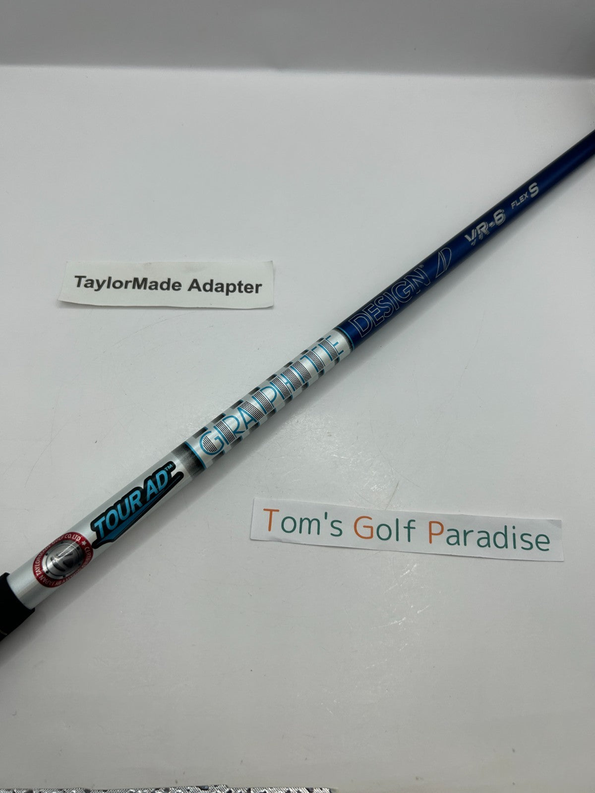 Graphite Design TOUR AD VR 6 S Fairway Wood Shaft 41 in TaylorMade adapter 28660