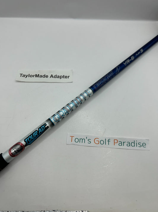 Graphite Design TOUR AD VR 6 S Fairway Wood Shaft 41 in TaylorMade adapter 28660
