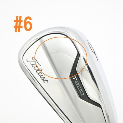 Titleist T200 2021 Iron Set 6 GW 6 Clubs 3D055 RH Used4