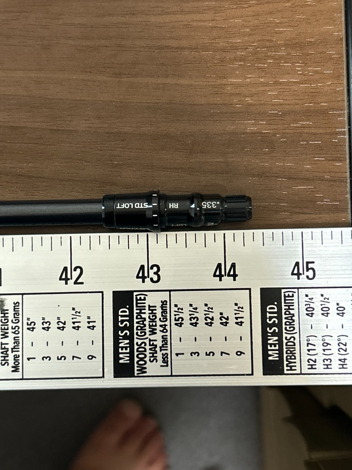Mitsubishi Diamana BLUE TM50 S Driver Shaft 44.375 in TaylorMade adapter *303520