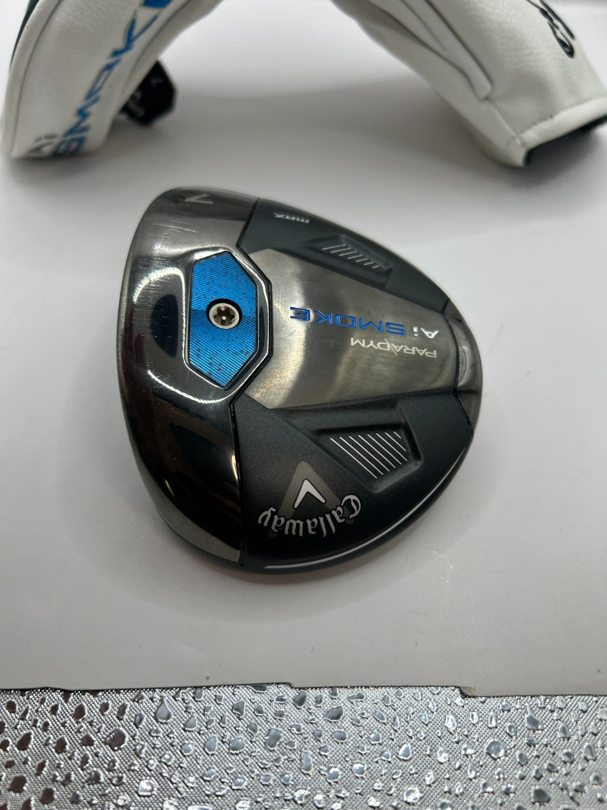 Callaway Paradym AI Smoke MAX 7W Fairway Wood Head Only With Head cover *36103