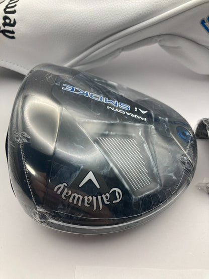 Callaway Paradym Ai Smoke Max D 10.5 Driver Head Only With Head Cover RH NEW5