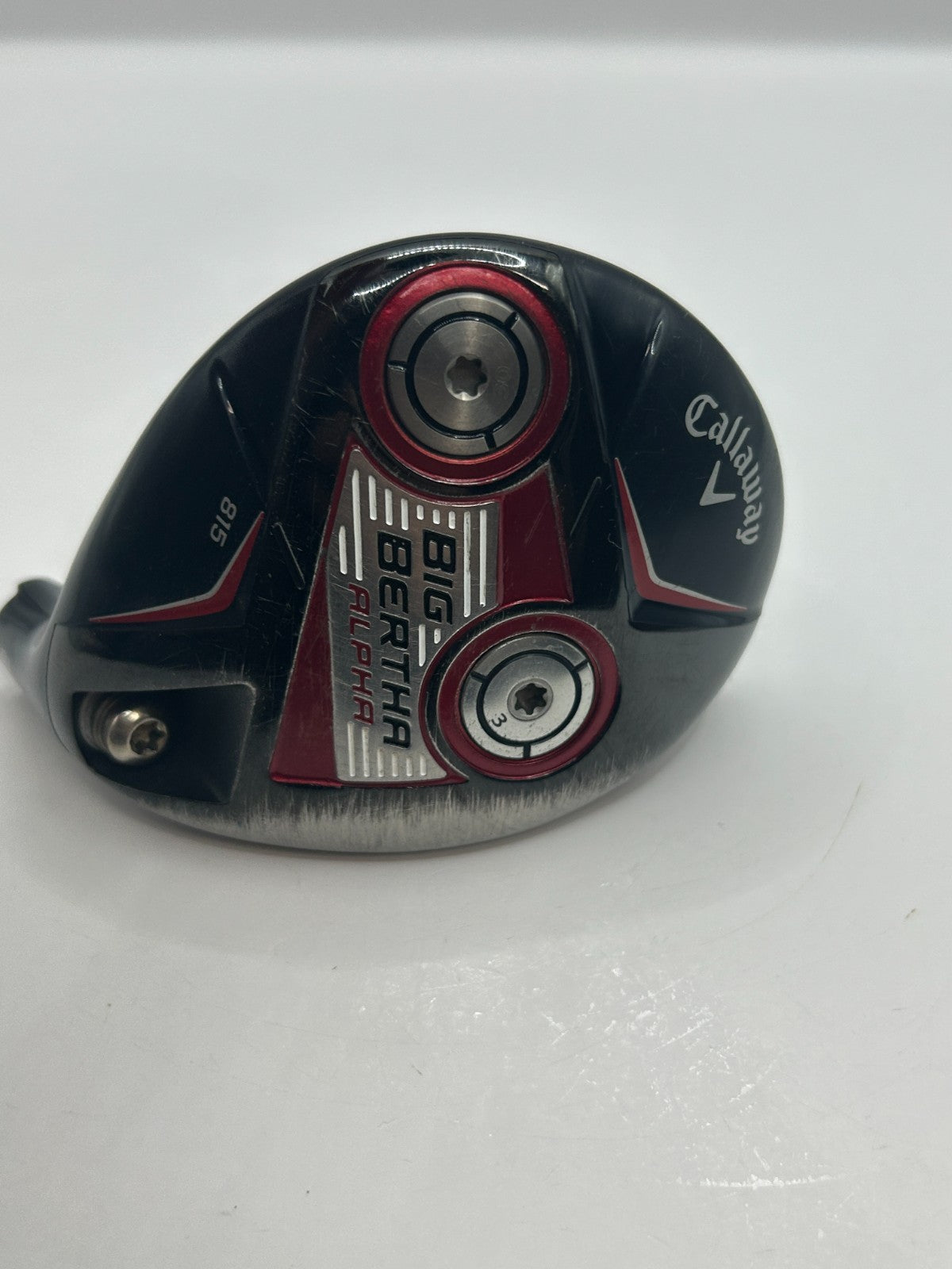 Callaway Big Bertha Alpha 815 5W 18 Fairway Wood head only Right-Handed 354118