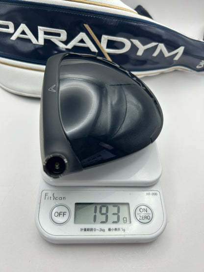 Callaway Paradym 9.0 Driver Head Only Right-Handed 322023