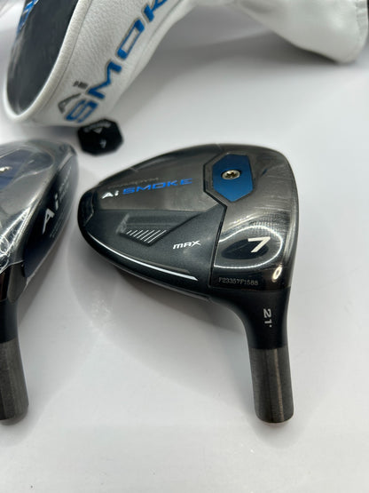 Callaway Paradym AI Smoke MAX 5W 7W Fairway Wood Head Only Set With Head cover6