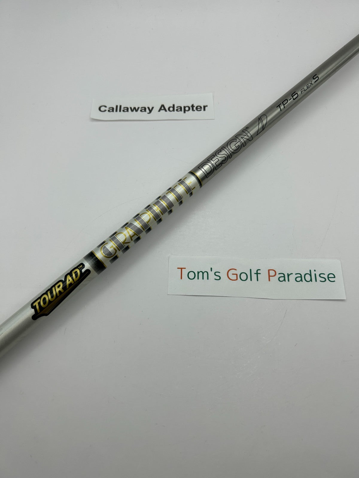 Graphite Design TOUR AD TP-6 Stiff Driver Shaft 43.75 in Callaway Adapter *17410