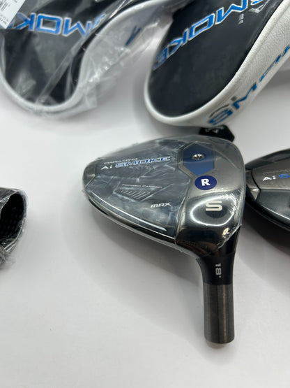 Callaway Paradym AI Smoke MAX 5W 7W Fairway Wood Head Only Set With Head cover3