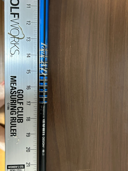 Graphite Design TOUR AD PT 6 Stiff Driver Shaft 43.25 in TaylorMade adapter 232821